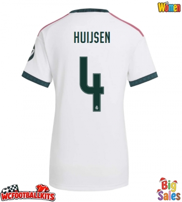 Real Madrid Dean Huijsen #4 Replica Home Stadium Shirt for Women 2026-27 Short Sleeve